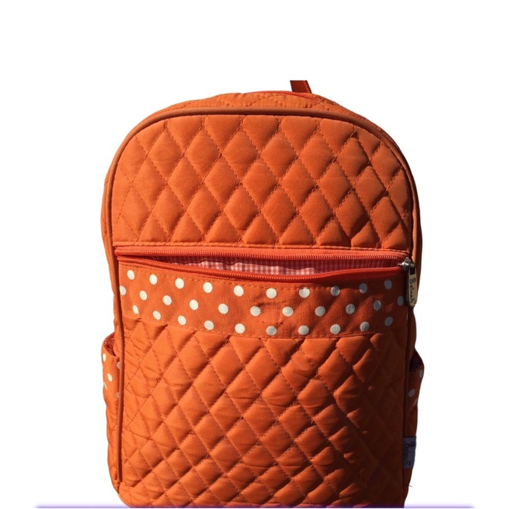 Belvah Beauty & Quality Orange Backpack - Picture 4 of 12